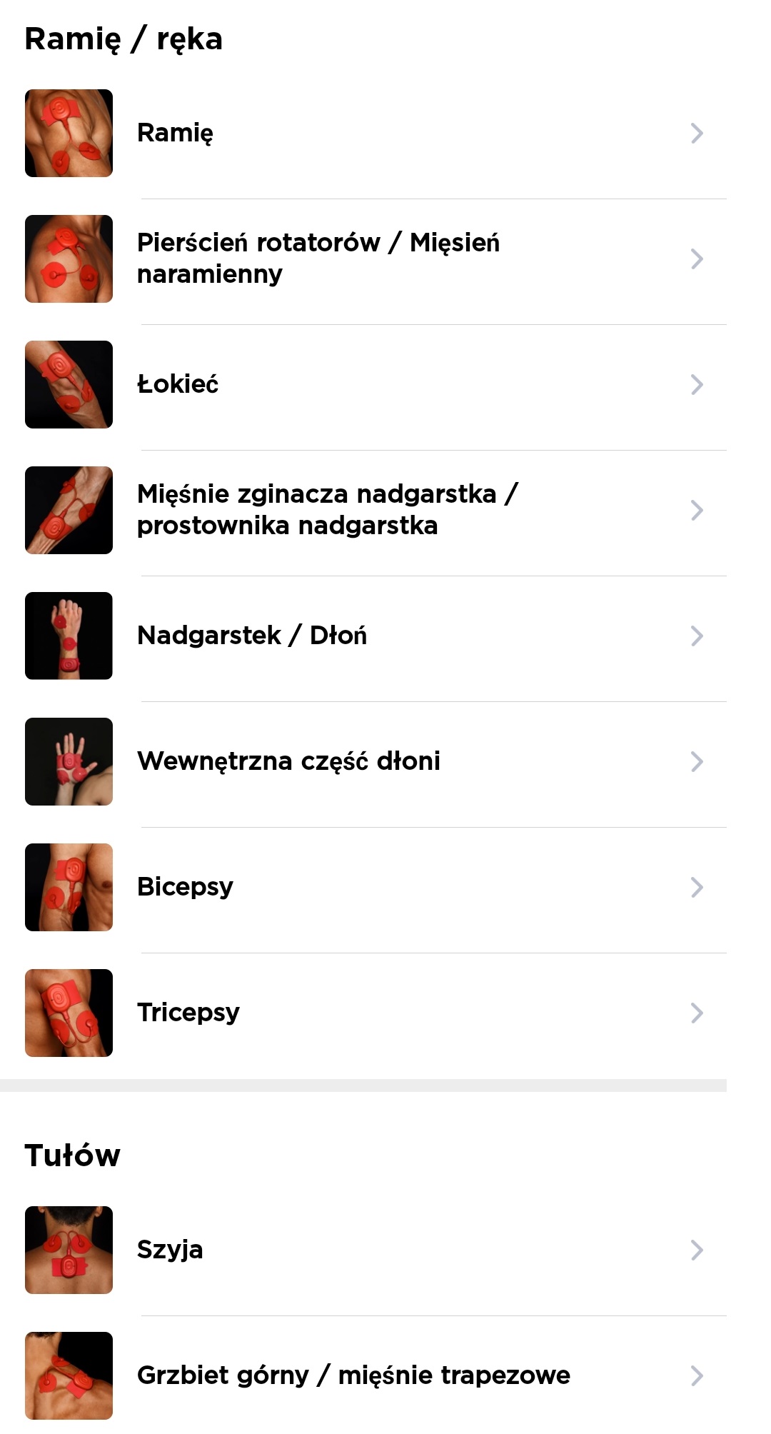 program-przeciwbolowy-wybor-czesci-ciala-powerdot
